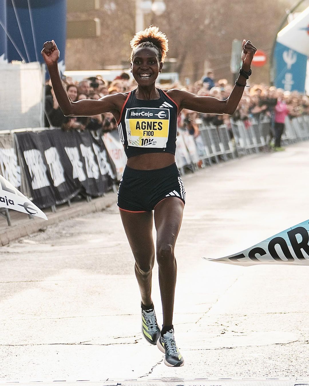 Agnes Ngetich breaks 10K World Record