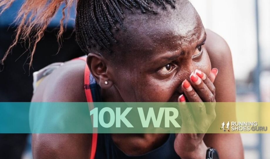 Agnes Ngetich Sets New 10K World Record in Adidas Takumi Sen Shoes